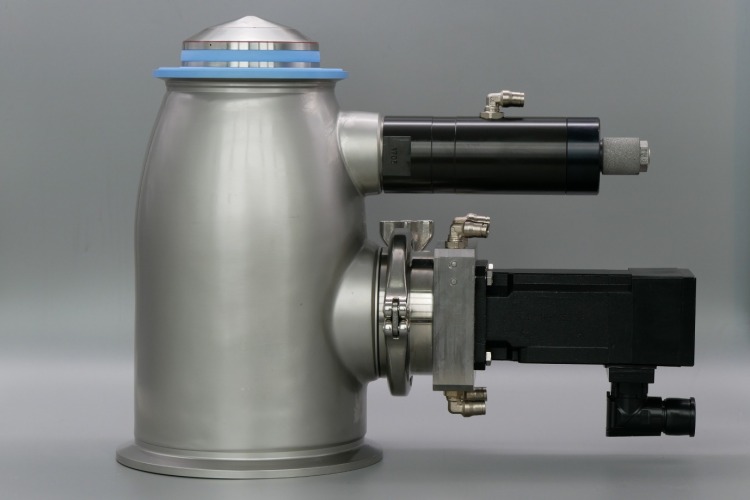 Active-Solivalve®100 side view with self-centering system