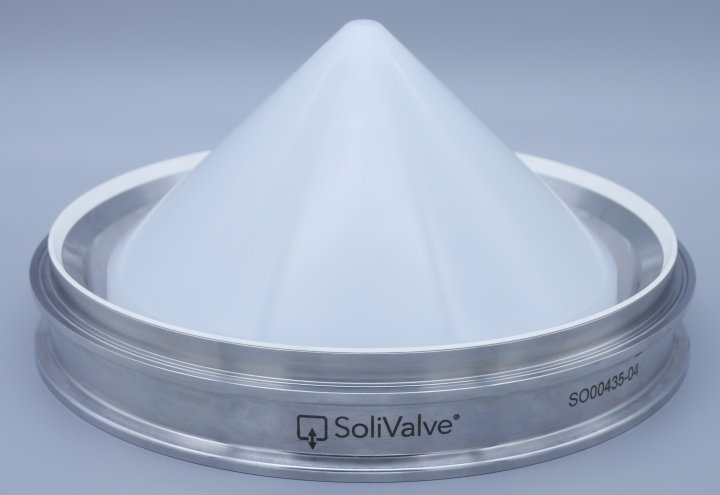 Passive SoliValve for FIBC, RIBC, drums and other recipients